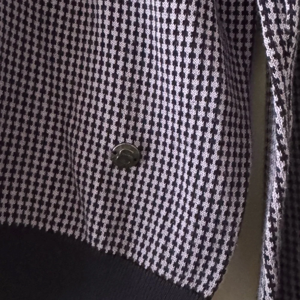 Sonia Rykiel Striped Knit Top in Navy and White 465 - Picture 5 of 6